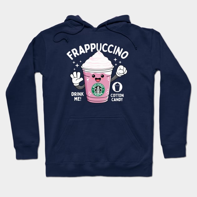 Cotton Candy Blended Beverage for Coffee lovers Hoodie by spacedowl
